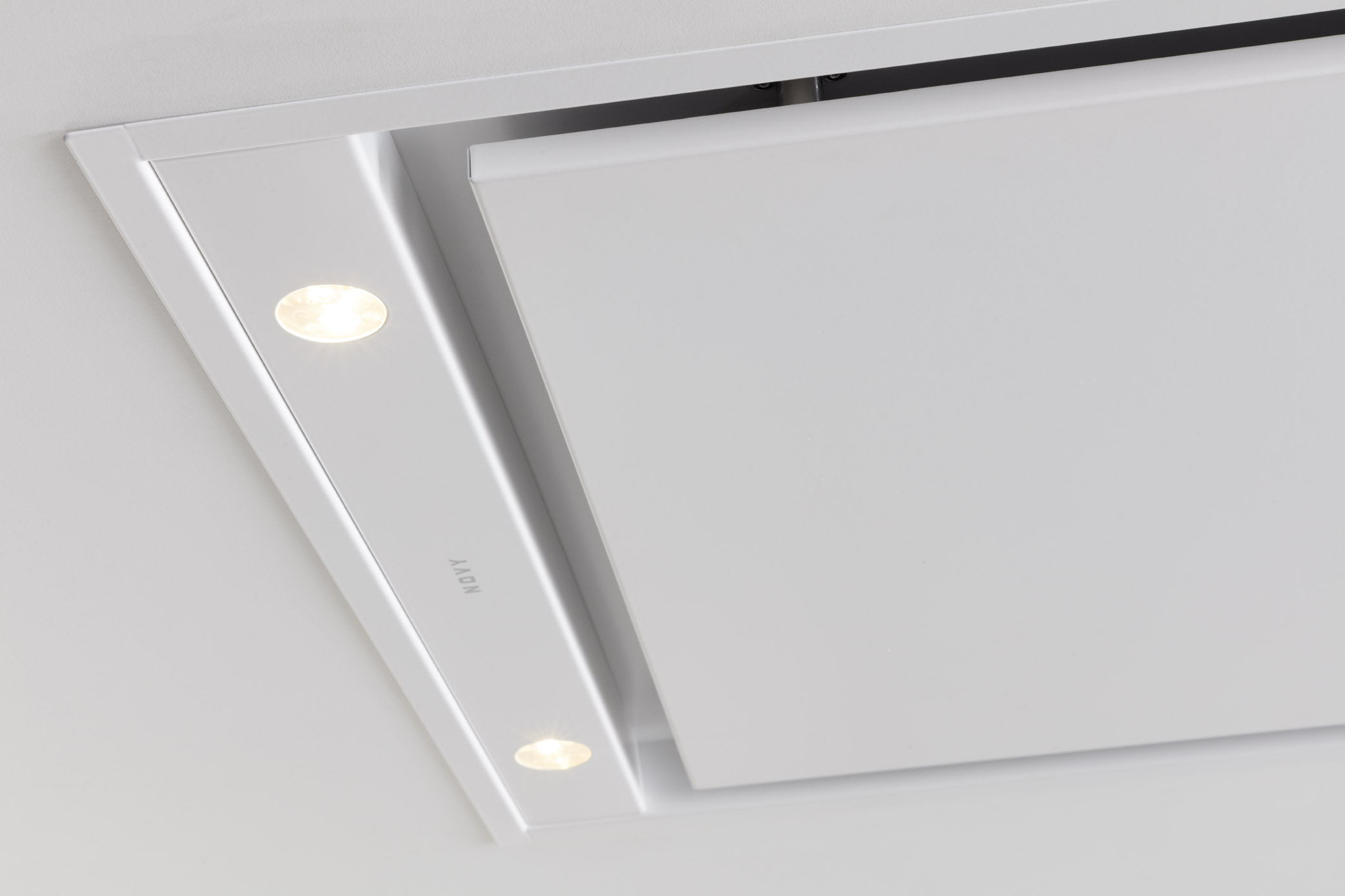 6821 Cappa a soffitto Novy Pureline Compact 120 cm Bianco 